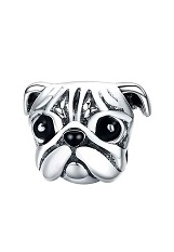 outstanding itsy-bitsy silver French bulldog baby pandora charm